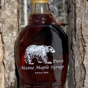Maine Maple Syrup in "Black Bear" Bottle 8.45 oz (Amber)