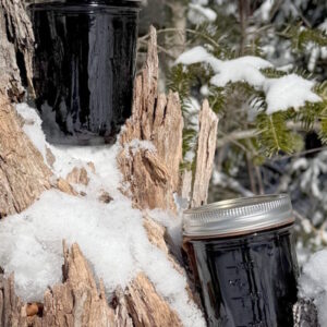 Maple Syrup in Mason Jar