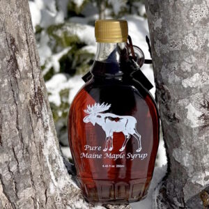 Maine Maple Syrup in "Maine Moose" Bottle 8.45 oz